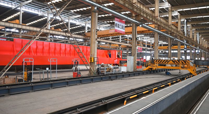 端梁互換式橋架匯裝平臺(tái)