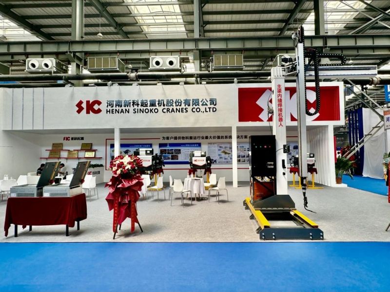 展會直擊｜新科起重盛裝亮相第九屆中國?長垣國際起重裝備博覽交易會