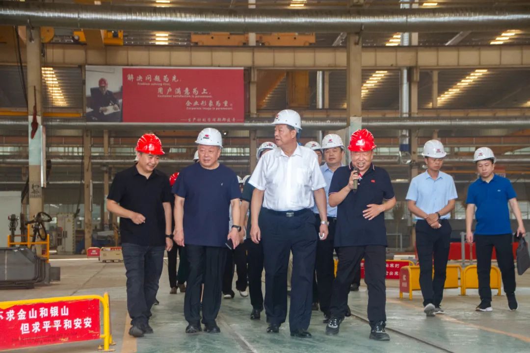 走進(jìn)新科｜駐省市場監(jiān)管局紀(jì)檢監(jiān)察組、省市場監(jiān)管局、省特種設(shè)備檢驗(yàn)技術(shù)研究院領(lǐng)導(dǎo)一行蒞臨新科公司考察！